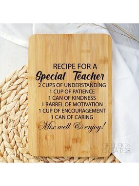 Individual Charcuterie board - Recipe for a Special Teacher
